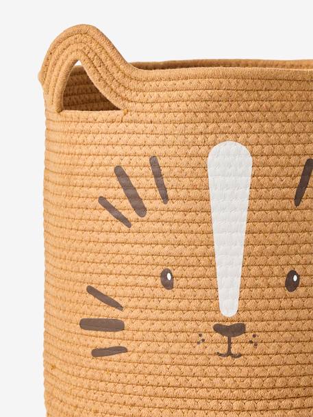 Panier de rangement XL en corde de coton Tigre caramel 3 - vertbaudet enfant 