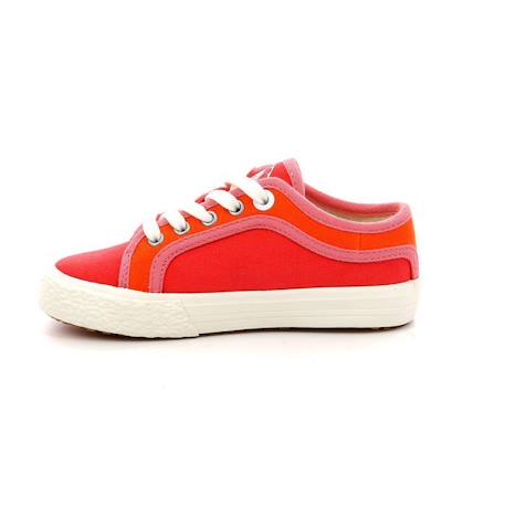 KICKERS Baskets basses Geeck bleu BLEU+ROUGE 8 - vertbaudet enfant 