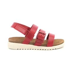Chaussures-Chaussures fille 23-38-Sandales-KICKERS Sandales Alana Kid rouge