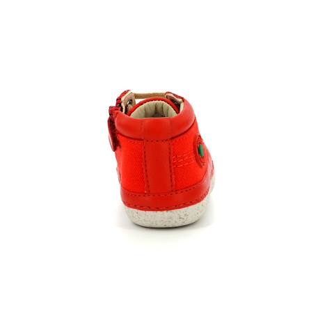 KICKERS Bottillons Sonistreet kaki BLEU+ROUGE+VERT+VERT 7 - vertbaudet enfant 