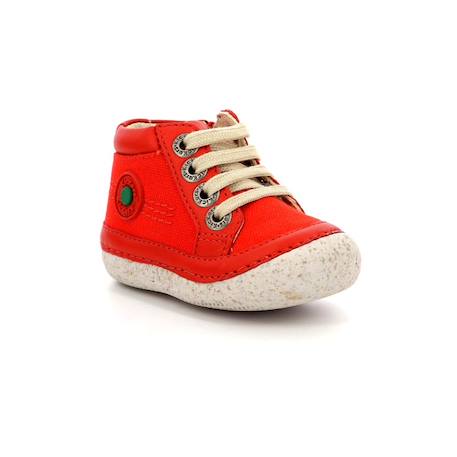 KICKERS Bottillons Sonistreet kaki BLEU+ROUGE+VERT+VERT 6 - vertbaudet enfant 