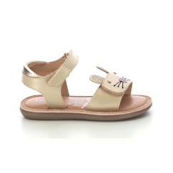 Chaussures-Chaussures fille 23-38-MOD 8 Sandales Cloonie argent Fille