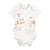 Lot de 2 bodies bébé manches courtes Petit Paradis BLANC 3 - vertbaudet enfant 