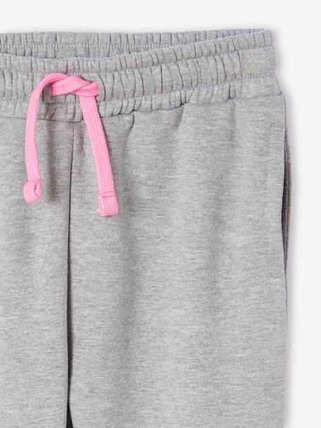 Ensemble sport sweat + jogging en molleton fille rose bonbon 6 - vertbaudet enfant 