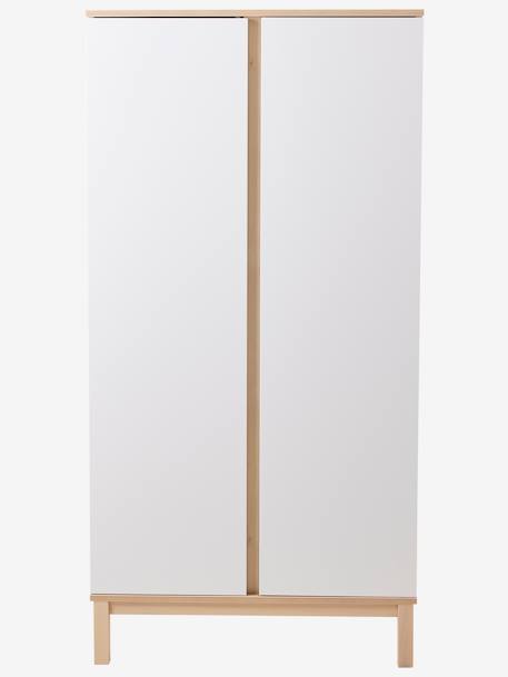 Armoire 2 portes LIGNE COMETE blanc 3 - vertbaudet enfant 