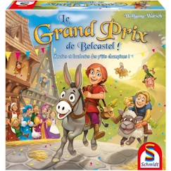 Le Grand prix de Belcastel - Jeux de Société - SCHMIDT SPIELE - Vivez une course effrénée à travers le Grand Prix de Belcastel !  - vertbaudet enfant