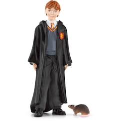 Jouet-Jeux d'imagination-Ron et croûtard, Figurine de l'univers Harry Potter®,  pour enfants dès 6 ans, 4 x 2 x 10 cm - schleich 42634 WIZARDING WORLD