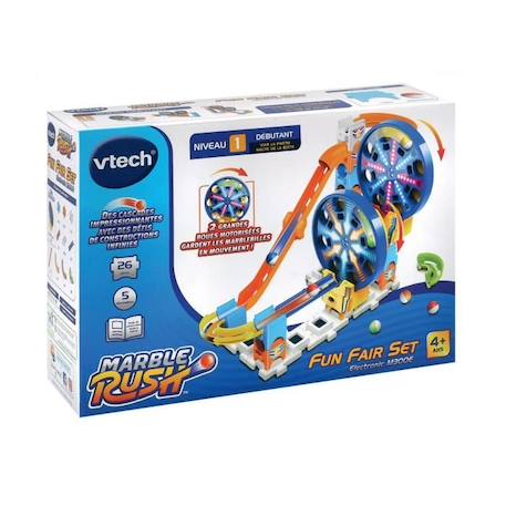 Circuit à Billes - VTECH - Marble Rush - Roues Motorisées - Bleu - Enfant - Mixte - Multicolore BLEU 2 - vertbaudet enfant 