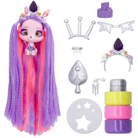 Coffret exclusif VIP Pets IMC TOYS Influpets - Styling pack ROSE 1 - vertbaudet enfant 