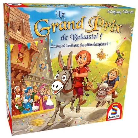 Le Grand prix de Belcastel - Jeux de Société - SCHMIDT SPIELE - Vivez une course effrénée à travers le Grand Prix de Belcastel ! GRIS 4 - vertbaudet enfant 