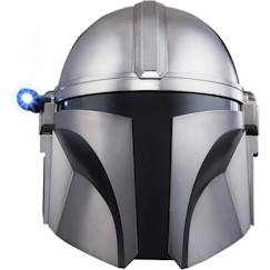 Jouet-Jeux d'imagination-Casque électronique The Mandalorian, Casque premium pour cosplay, dès 14 ans, Star Wars The Black Series