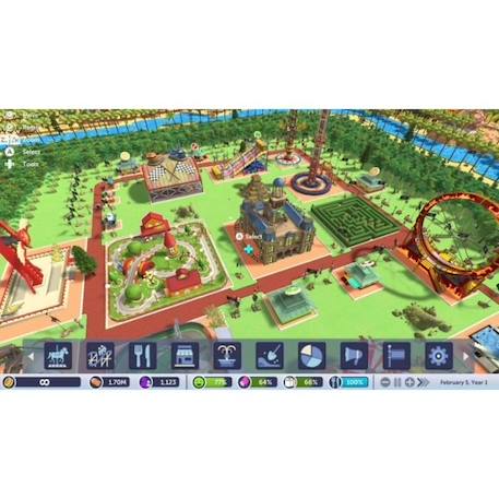 RollerCoaster Tycoon Adventures Deluxe Edition - Jeu Nintendo Switch BLANC 2 - vertbaudet enfant 