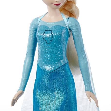 Poupée Elsa Chantante - Disney Princess - La Reine des Neiges - Tenue Bleu Glacial - Pour Enfant de 3 Ans et + BLANC 6 - vertbaudet enfant 