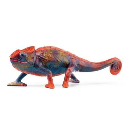 Figurine Caméléon , Figurine qui change de couleur avec la chaleur, jouet pour enfants dès 3 ans - Schleich 14858 WILD LIFE VERT 3 - vertbaudet enfant 