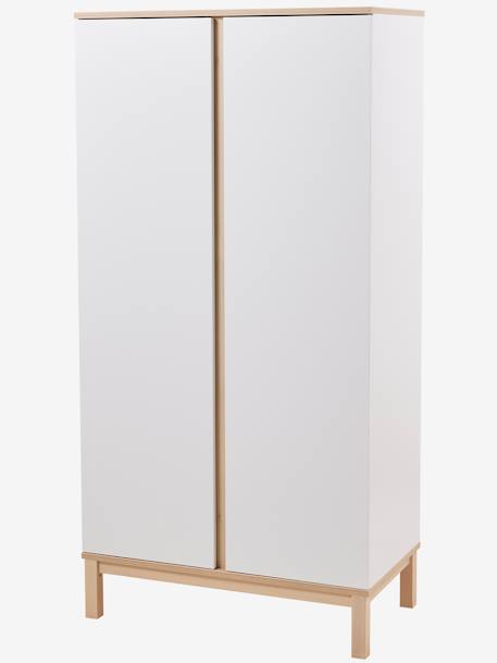 Armoire 2 portes LIGNE COMETE blanc 3 - vertbaudet enfant 