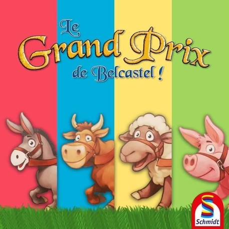 Le Grand prix de Belcastel - Jeux de Société - SCHMIDT SPIELE - Vivez une course effrénée à travers le Grand Prix de Belcastel ! GRIS 2 - vertbaudet enfant 