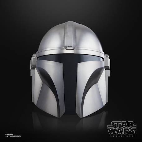 Casque électronique The Mandalorian, Casque premium pour cosplay, dès 14 ans, Star Wars The Black Series GRIS 5 - vertbaudet enfant 