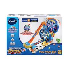 Jouet-Circuit à Billes - VTECH - Marble Rush - Roues Motorisées - Bleu - Enfant - Mixte - Multicolore