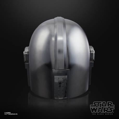 Casque électronique The Mandalorian, Casque premium pour cosplay, dès 14 ans, Star Wars The Black Series GRIS 6 - vertbaudet enfant 