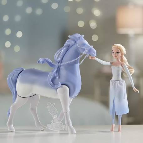 DISNEY LA REINE DES NEIGES 2 - Elsa et Nokk interactif - Poupées pour enfants inspirées du film BLEU 4 - vertbaudet enfant 