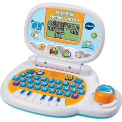 -Ordinateur Éducatif Enfant VTECH P'tit Genius Ourson Bleu - Multicolore - Mixte - 24 mois - 2 ans