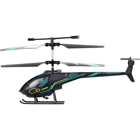 Hélicoptère télécommandé AIR MAMBA - FLYBOTIC - Technologie infrarouge - 2 canaux - Noir et bleu NOIR 4 - vertbaudet enfant 