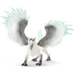 Jouet-Jeux d'imagination-Griffon de Glace, Figurine d'Action, Jouet schleich Réaliste et Durable aux Ailes Mobiles - Cadeau Pour Garçons et Filles dès 7 ans