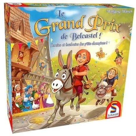 Le Grand prix de Belcastel - Jeux de Société - SCHMIDT SPIELE - Vivez une course effrénée à travers le Grand Prix de Belcastel ! GRIS 5 - vertbaudet enfant 