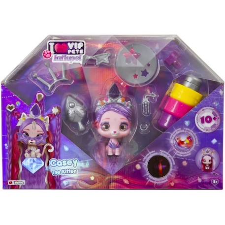 Coffret exclusif VIP Pets IMC TOYS Influpets - Styling pack ROSE 3 - vertbaudet enfant 