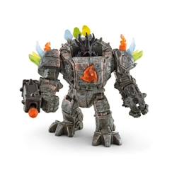 Jouet-Jeux d'imagination-Master Robot et sa Mini Creature, coffret figurine robot de 20 pièces avec pièces mobiles et rotatives, jouet robot pour enfants