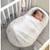 RED CASTLE, Cocoonababy®, réducteur de lit, gris perle GRIS 2 - vertbaudet enfant 