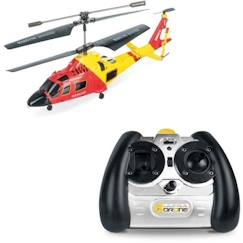 Jouet-Jeux d'imagination-Mondo Motors - Hélicoptère H22.0 - Rescue Ultradrone Télécommandé à Rayons Infrarouges - Gyroscope Intégré - 3 Canaux - 63711,