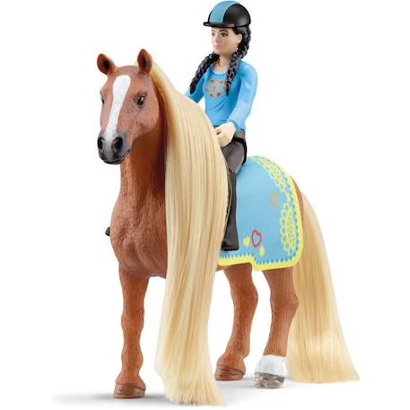 Coffret de Beauté de 18 Pièces Pour Figurines Chevaux avec le Cavalier Kim - Cadeau pour Garçons et Filles à Partir de 5 ans - BLEU 5 - vertbaudet enfant 