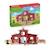 Figurines Animaux de la Ferme avec Accessoires - Coffret Ranch Américain Schleich de 92 Pièces avec Vache, Cheval Schleich, Cochon ROUGE 1 - vertbaudet enfant 