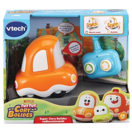 Bolide radiocommandé - VTECH - Super Cory Bolides Radiocommandé - Enfant - Orange et bleu ORANGE 2 - vertbaudet enfant 