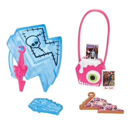 Poupée Monster High Frankie Stein avec animal de compagnie BLEU 3 - vertbaudet enfant 