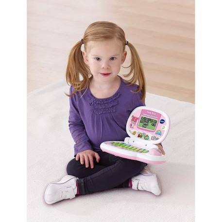 VTECH - Ordi P'tit Genius Ourson Rose - Ordinateur Éducatif Enfant - De 2 à 5 ans ROSE 3 - vertbaudet enfant 