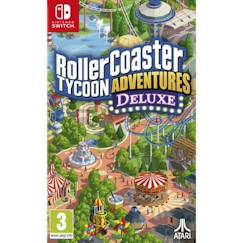 Jouet-Jeux vidéos et jeux d'arcade-Jeux vidéos-RollerCoaster Tycoon Adventures Deluxe Edition - Jeu Nintendo Switch