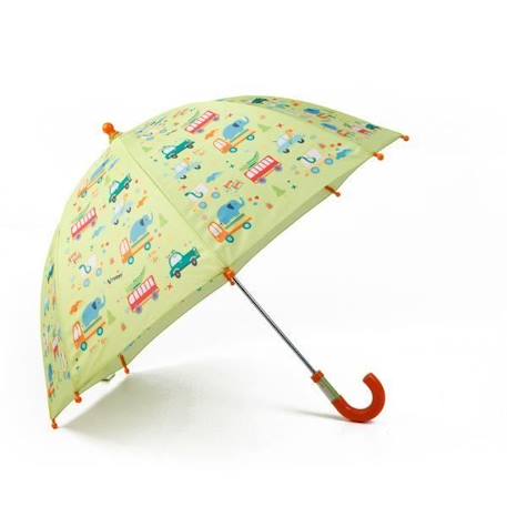 Eurekakids - EK69187513 - Parapluie Vert motif voitures BLANC 1 - vertbaudet enfant 