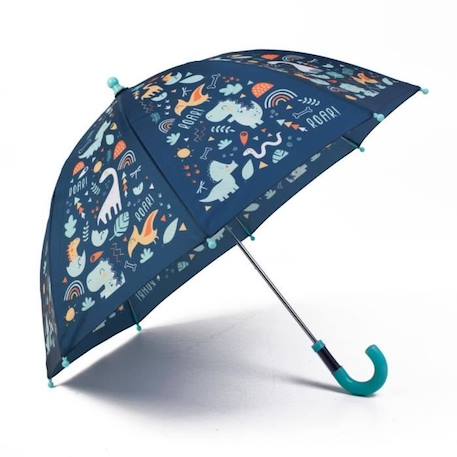 Garçon-Accessoires-Eurekakids - EK69187512 - Parapluie bleu motif dinosaure