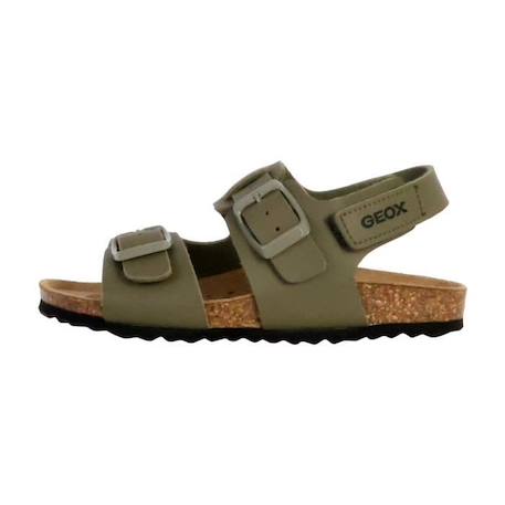 Sandales Cuir Geox Gita - Militaire VERT 1 - vertbaudet enfant 