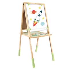 Jouet-Activités artistiques et musicales-Tableaux, dessin et peinture-Tableau 2 en 1 en bambou HAPE - Pour enfants de 3 ans et plus - Utilisation intérieure