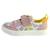 Basket Cuir Clarks Bebe City Howdy T - Combi Rose - Fermeture A lacets - Rond ROSE 1 - vertbaudet enfant 