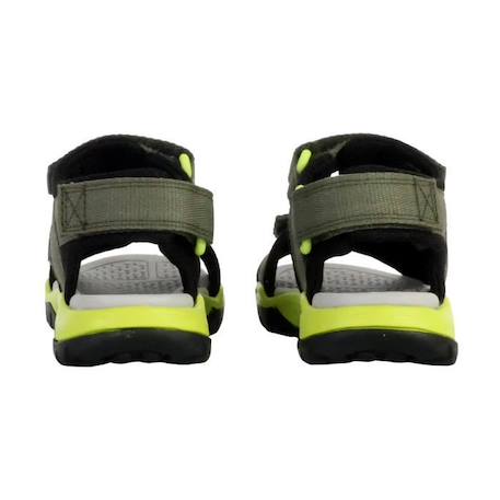 Sandales Enfant Geox Borealis - Militaire-Lime VERT 4 - vertbaudet enfant 