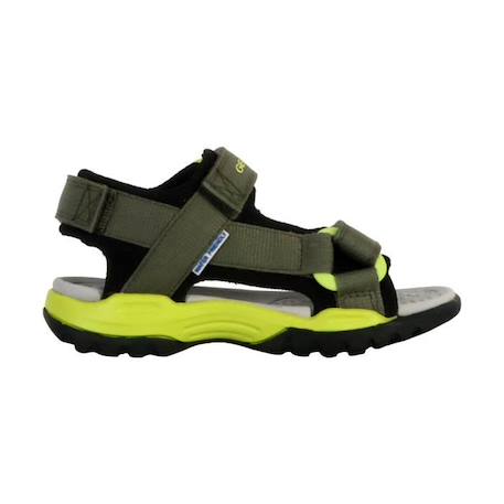 Sandales Enfant Geox Borealis - Militaire-Lime VERT 2 - vertbaudet enfant 