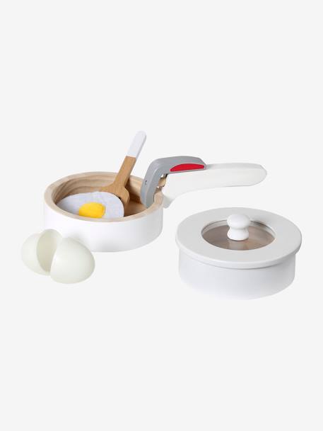 Set de poêles bois FSC® blanc 2 - vertbaudet enfant 