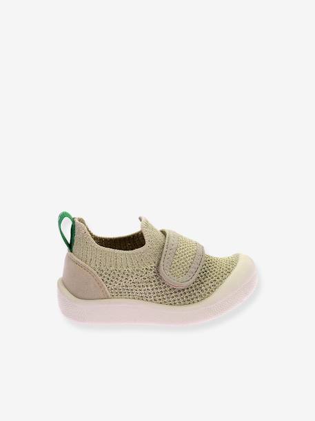 Chaussons bébé Kitoukro KICKERS® beige doré 2 - vertbaudet enfant 