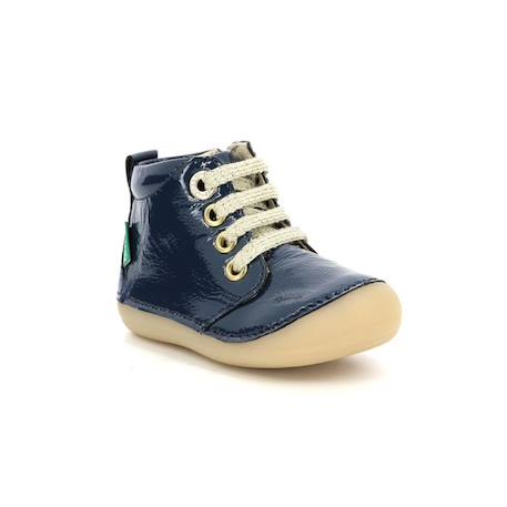 KICKERS Bottillons Sonizip bleu BLEU 2 - vertbaudet enfant 