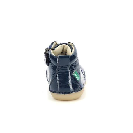 Baskets Kickers Sonizip BLEU+NOIR 3 - vertbaudet enfant 