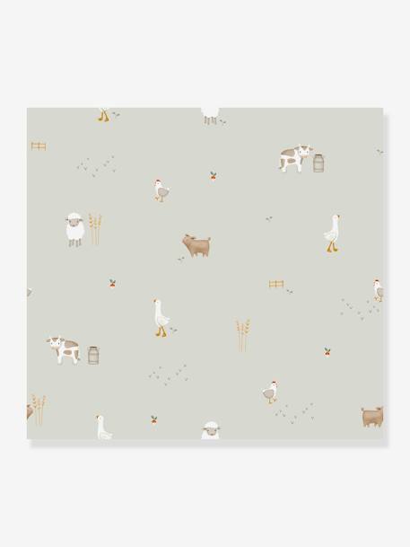 Papier peint - Little Farm - LITTLE DUTCH multicolore 1 - vertbaudet enfant 